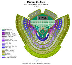 Carraperde Los Angeles Dodgers Stadium Seating Chart
