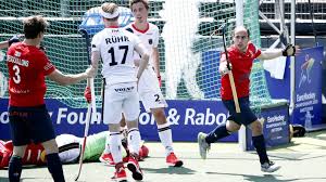 Goedkope voetbaltenues spanje elftal ek 2020 sergio ramos 15 thuisshirt lange mouw. Zinderend Slot Groepsfase Ek Hockey Frankrijk Stunt Net Niet Spanje Eruit Nos