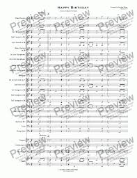 Instrumental solo in f major. Happy Birthday Concert Band Version Download Sheet Music Pdf File