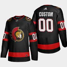 Shop for official new logo ottawa senators jerseys at the official online store of the national hockey league. 2020 21 Custom Home Ottawa Senators Jersey Black 2d Sens Logo