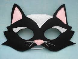 Black Cat Mask Etsy Cat Costume Kids Cat Mask Cat Mask Diy