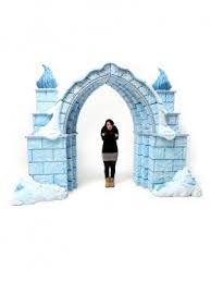 Ice Palace Entranceway Event Prop Hire Ice Palace Winter Wonderland Theme Ice Castles