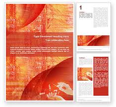 Das layout muss entsprechend angepasst werden. Word Designvorlagen Fur Dokumente Poweredtemplate Com