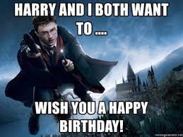 Harry Potter Birthday Memes