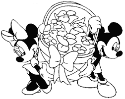 Mickey And Minnie Easter Disney Coloring Pages Mickey Coloring Pages Disney Coloring Pages Mickey Mouse Coloring Pages