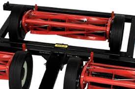 Using your 7 hp riding mower, tractor, atv, utv or golf cart. Promow Premium Gold Series 5 Gang Mower 5 Reels 6 Blade Go501