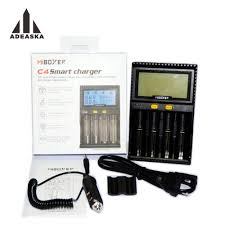 Original Miboxer C4 Lcd Cargador De Bateraa De Li Ion Imr Inr Icr Lifepo4 18650 14500 26650 Aaa 3 7 1 2 V 1 5 V Pilas Pk Vc4