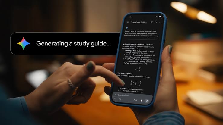 Here’s how to make study notebooks in the Gemini app