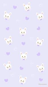 𝐒𝐧𝐨𝐰𝐛𝐚𝐥𝐥 on twitter cute patterns wallpaper bunny wallpaper wallpaper iphone cute