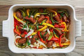 This Baked Sausage Peppers Is A Weeknight Hero Recipe Stuffed Peppers Sausage Recipes Sausage Recipes For Dinner