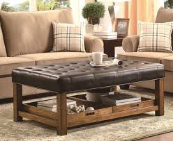 20 Awesome Coffee Table With Storage Designs Leather Ottoman Coffee Table Storage Ottoman Coffee Table Ottoman Table