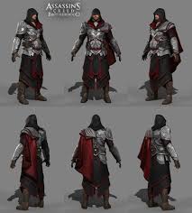 Assassin S Creed Brotherhood Helmshmeid Drachen Armor Black Assassins Creed Assassin S Creed Brotherhood Assassins Creed Outfit
