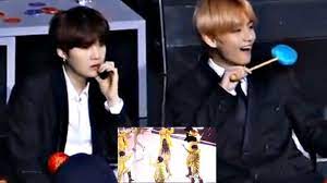 Jin hoodie bts pullover hoffnung, jacke, bts, kleidung, . Taehyung And Yoongi Reaction To Hwasa Hwasa Yoongi Taehyung
