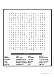 Then you probably can't resist the mystery of a good puzzle. Family Crossword Puzzle English Esl Worksheets For Distance Learning And Physical Classrooms