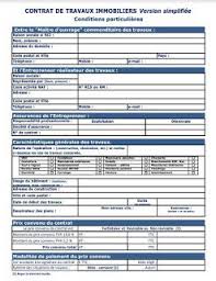 Une Version Simplifiee De Contrat De Travaux Immobilier En Format Word Home Decorators Collection How To Plan Architecture