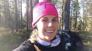 Tre älgar i sikte i morse för jägaren Sandra