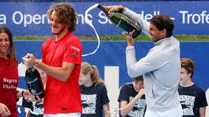 Rafael nadal hosts stefanos tsitsipas in a atp barcelona game, certain to entertain all tennis fans. Rafael Nadal Storms Past Teenager Stefanos Tsitsipas To Win 11th Barcelona Title