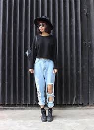 Tumblr Black And Blue Outfits Pinterest Mylittlejourney Tumblr Toxicangel Twitter Stef Giordano Ig Stefgphotography Fashion Outfit Inspirations Clothes
