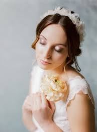 braut haarschmuck seidenbluten haarband anna www bellejulie de haarschmuck braut blumenmadchen kleid haarblumen