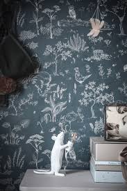 Certain shades, like periwinkle, can create a calming feel and others (think cobalt or teal) are ideal for those who love nothing more than a touch of drama. Hollie Dark Blue Sandberg Wallpaper