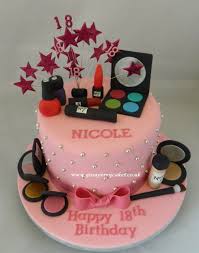 You can send cakes, flowers, and chocolates to your friends and family by introduced the gifts for making the second significant. Makeup Birthday Cake 18th Birthday Cake Make Up Theme Quinceaera Sweet 16 Cakes Davemelillo Com Sweet 16 Birthday Cake 18th Birthday Cake 18th Birthday Cake For Girls