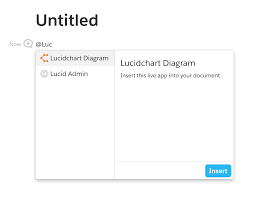 the lucidchart live app for quip lucidchart