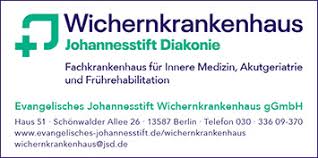 Senden sie bitte ihre aussagefähigen bewerbungen an die therapeutische leitung: Krankenhauser Und Kliniken Berlin Gatow Wegweiser Aktuell