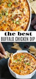 The Best Buffalo Chicken Dip Recipe Video Recipe In 2021 Chicken Dip Recipe Chicken Appetizers Buffalo Chicken Dip Recipe