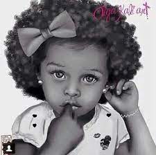 Kids afro vectors and psd free download. Black Child Drawing Black Girl Art Natural Hair Art Black Love Art