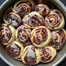 Pizza Dough Cinnamon Rolls Recipe Pizza Dough Cinnamon Rolls Crockpot Dessert Recipes Vegan Cinnamon Rolls