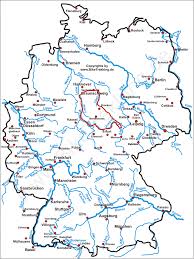 Einige wasserstraßen führen durch tolle landschaften und andere durch. Grosste Flusse Deutschlands Karte