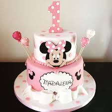 Minnie Cake Pink Baby First Birthday Rosa Baby Birthday Cake First Minnie Pink Rosa Minnie Mouse Birthday Cakes Pink Birthday Cakes Minnie Cake