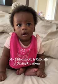 5 Month Old Sitting Slouched