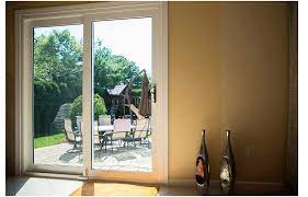 They feature three of more panels which slide past each other. Sliding Patio Door Company Ct