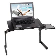 Adjustable Folding 360 Degree Laptop Protable Laptop Stand Desk Table For Bed Blete Walmart Com In 2020 Laptop Stand Adjustable Laptop Table Laptop Stand Bed