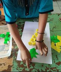 Membuat gambar buah buahan dari kertas origami. Membuat Buah Anggur Dengan Kertas Origami Dunia Belajar Anak
