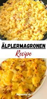 Alplermagronen Swiss Alpine Macaroni Pasta Itsjanius Recipes Recipe Baked Pasta Recipes Macaroni Recipes Easy Pasta Dishes