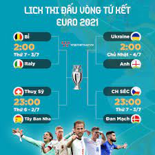 Thethao247 đồng hành cùng bạn đọc Lá»‹ch Thi Ä'áº¥u Tá»© Káº¿t Euro 2021 ThÆ° Hung Bá»‰ Vs Italia