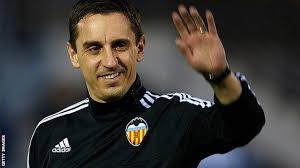 Gary Neville: Thousands of Valencia fans watch first training session