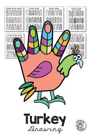 Turkey Drawing Turkey Drawing How To Draw Hands Hand Turkey