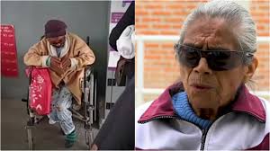 Abandonan a una anciana en silla de ruedas en una estación de transporte  público en México