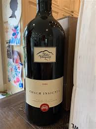 1991 Fisher Vineyards Cabernet Sauvignon Coach Insignia