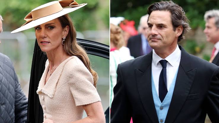 Kate Middleton comes face-to-face with ex-boyfriend Rupert Finch at family wedding