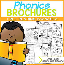Phonics based reading comprehension checks!this packet offers 110 no prep reading passages to help students work on focused phonics, fluency, and comprehension! Phonics Reading Passages Free By Sailing Into Second Tpt