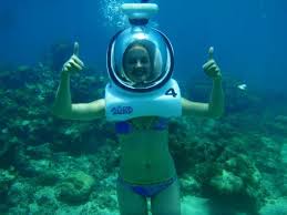 Aquanautas Helmet Diving In Bayahibe