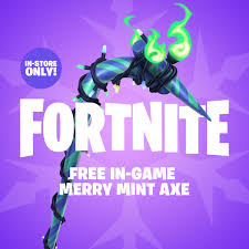 Want the very best fortnite toys, merchandise, and gifts? Smyths Toys Uk On Twitter Get One Free In Game Merry Mint Axe When You Redeem Your Code With Any Fortnite Purchase Instore Only T Cs Apply Merry Mint Axe C 2019 Epic