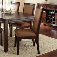 Steve Silver Set Of 2 Cornell Tan Microfiber Side Chair Lowes Com Side Chairs Upholstered Side Chair Upholstered Dining Chairs