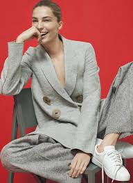 The Best Cashmere Loungewear Set For Under 200 Vogue Grey teddy borg long lounge set update your loungewear collection with this set.