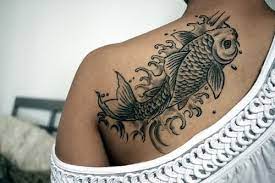 Black Girls Ink Google Search Coy Fish Tattoos Tattoos Pisces Tattoos