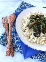 Risotto De Chou Fleur Aux Champignons Risotto De Chou Fleur Riz De Chou Fleur Chou Fleur